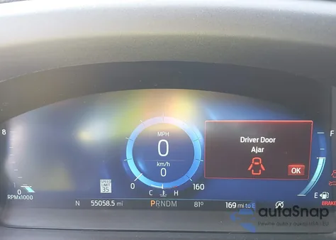 2021 Ford Explorer St из США, поврежденный, VIN 1FM5K8GC6MGB08243